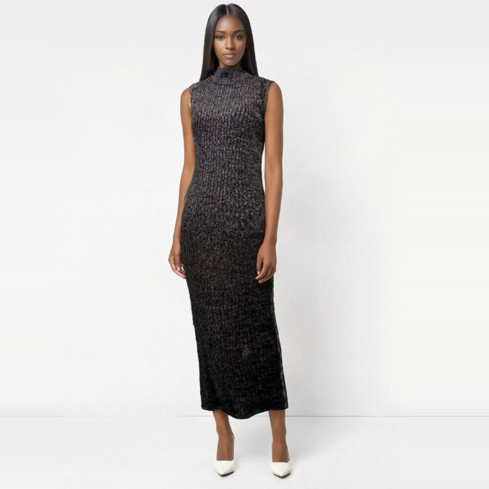 House of Harlow 1960 Bodycon Mock Neck Sweater Dress NWOT